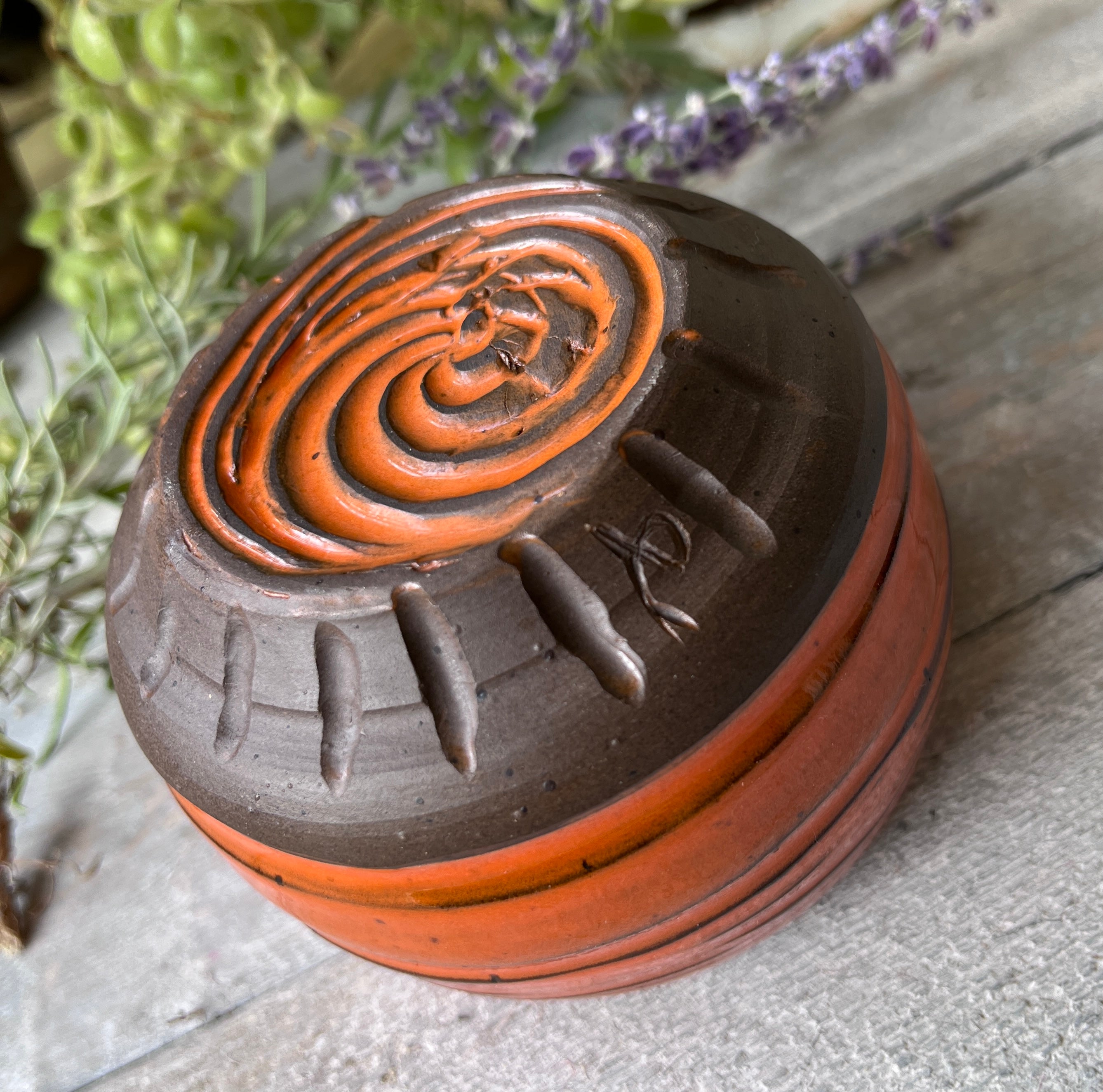 Handmade Stoneware Vessel, Wheel-Thrown Pottery – Harvest