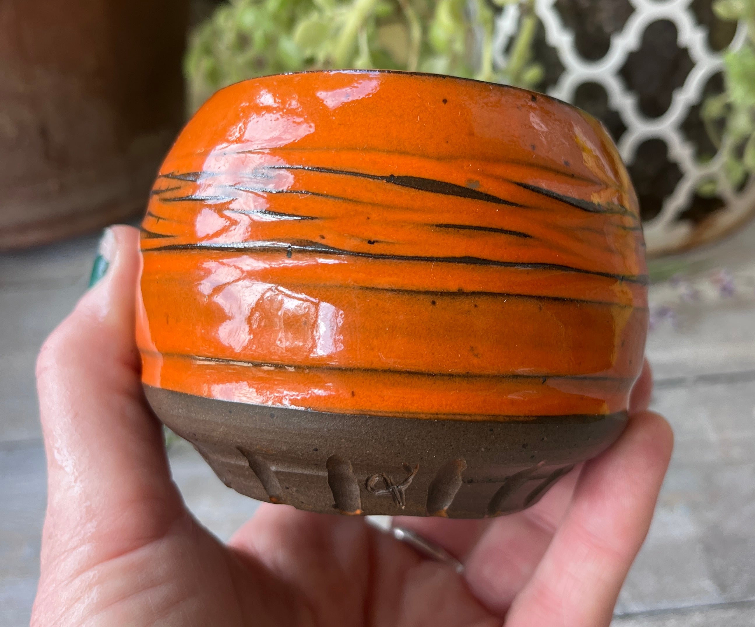 Handmade Stoneware Vessel, Wheel-Thrown Pottery – Harvest
