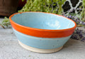 Handmade Stoneware Bowl, Wheel-Thrown Pottery – Bluebird Morning