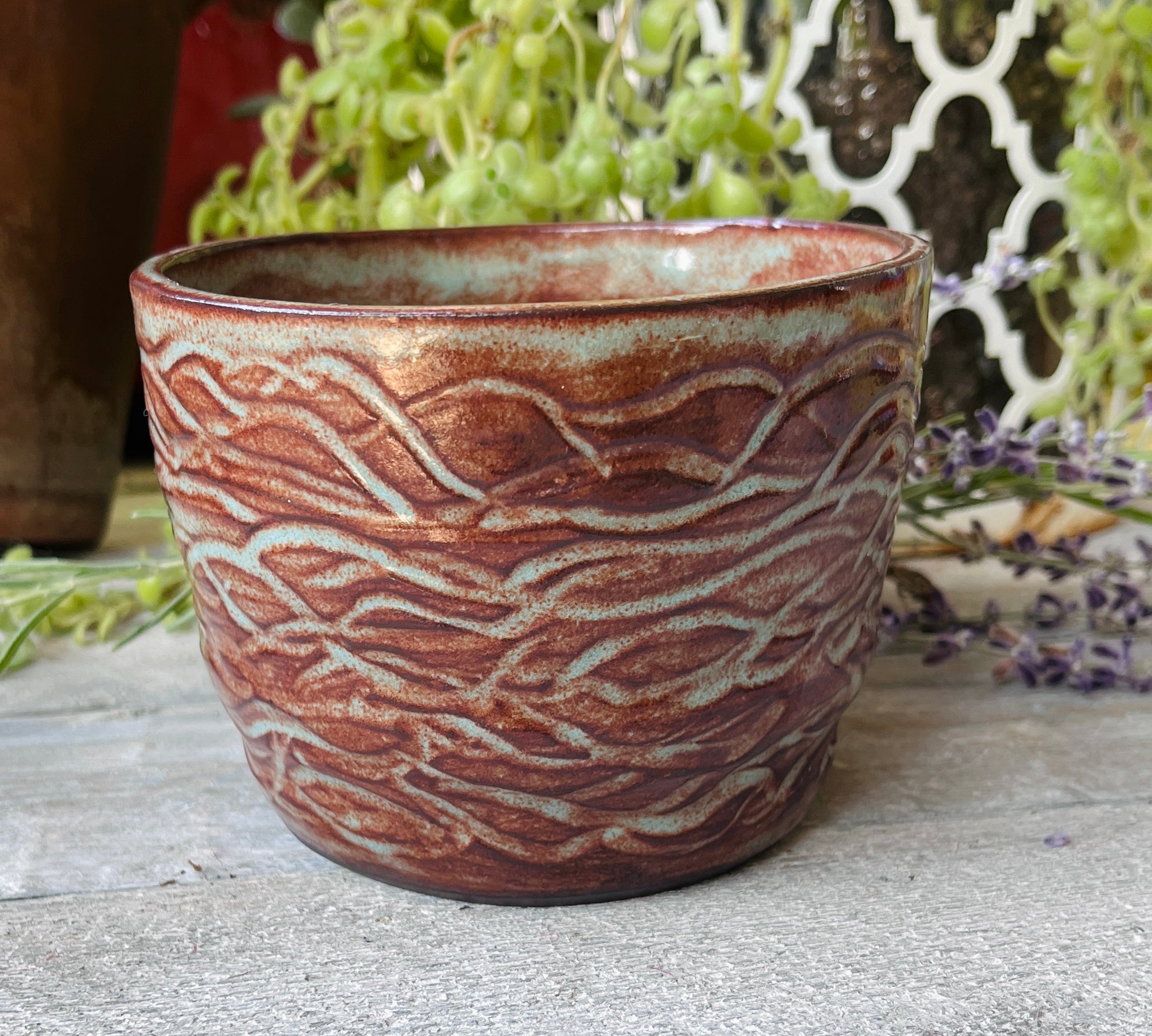 Handmade Stoneware Bowl, Wheel-Thrown Pottery – Roots