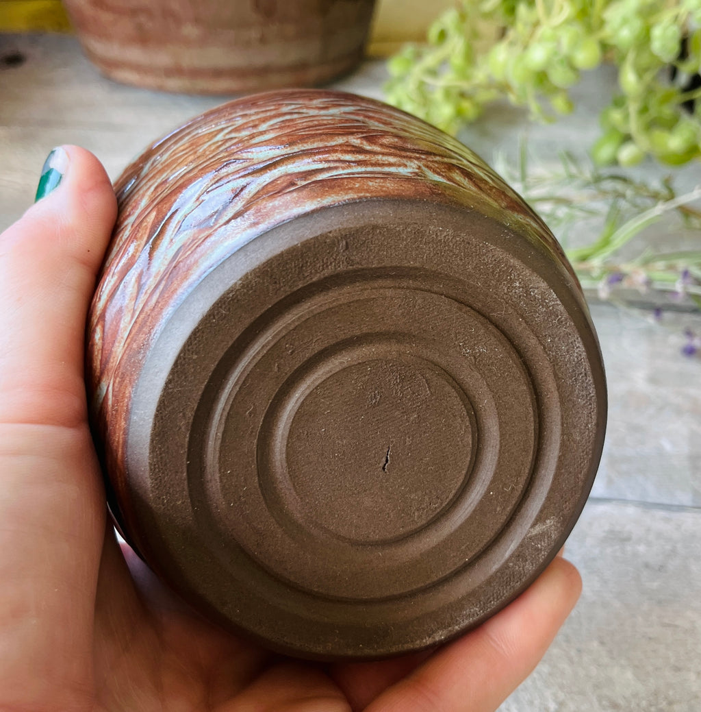 Handmade Stoneware Bowl, Wheel-Thrown Pottery – Roots