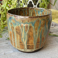 Handmade Stoneware Vessel, Wheel-Thrown Pottery – Woodland Rain