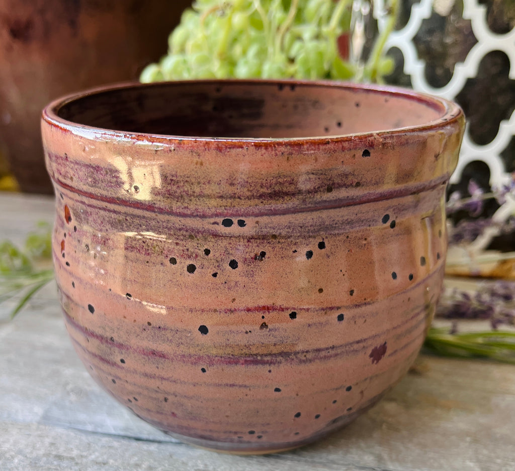 Handmade Stoneware Vessel, Wheel-Thrown Pottery – Afterglow