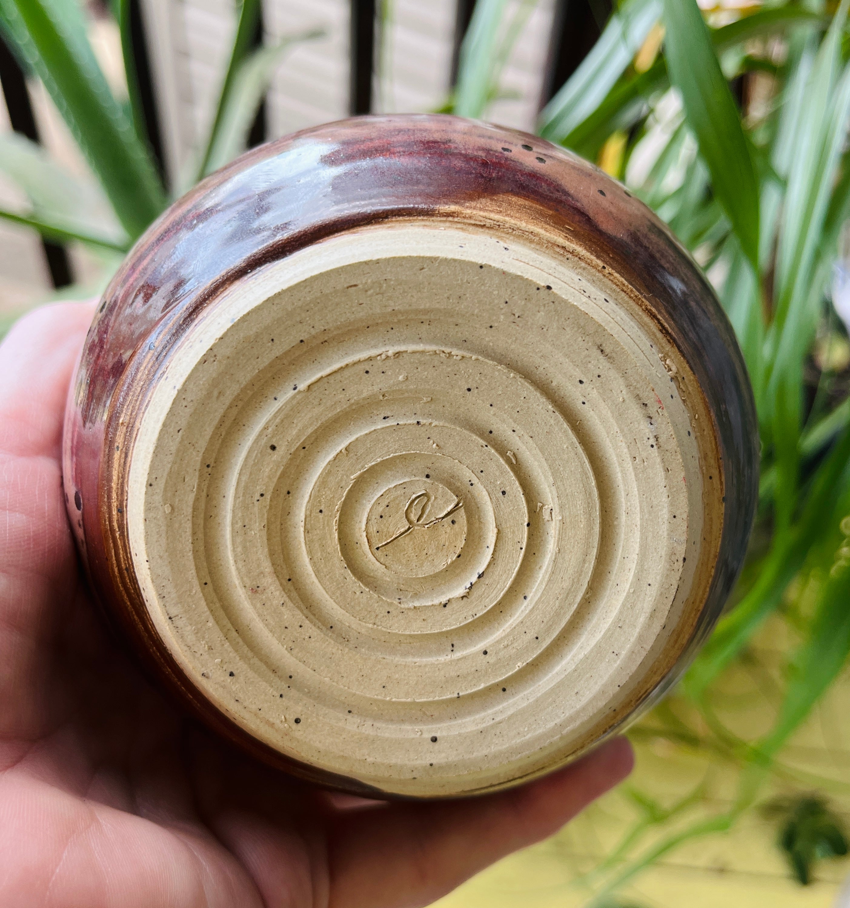 Handmade Stoneware Vessel, Wheel-Thrown Pottery – Afterglow